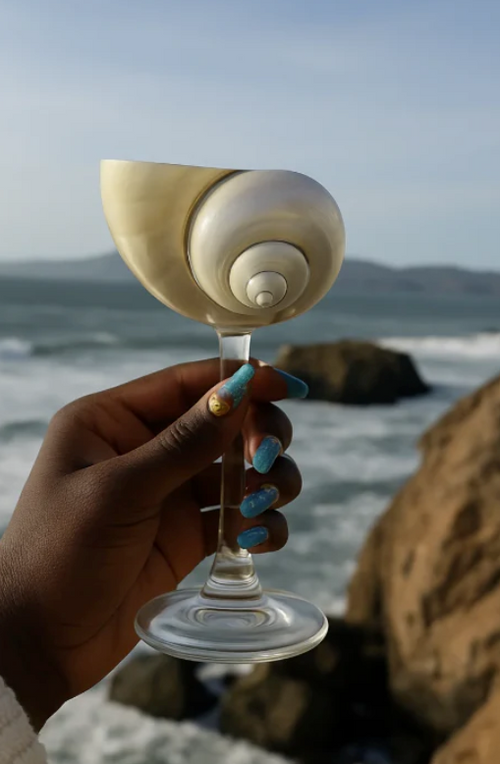 The Mermaid's Kiss Glass